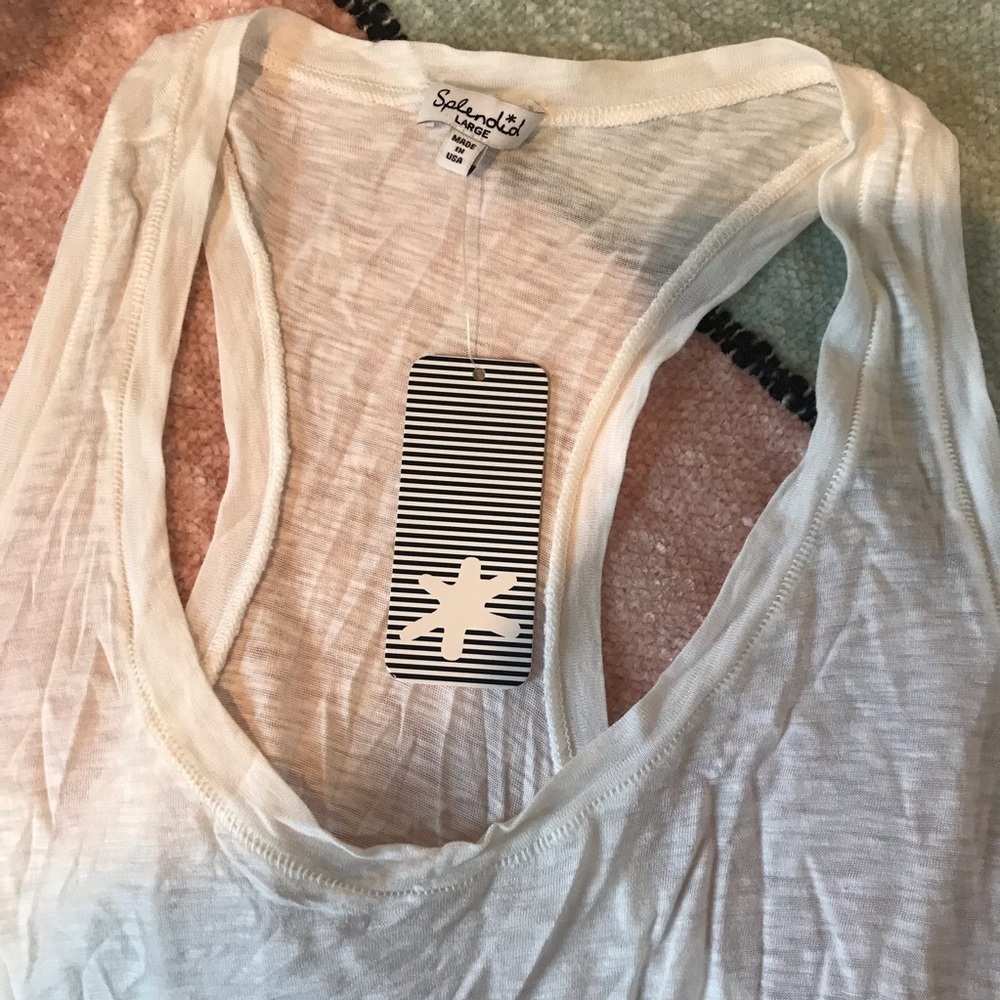 ☀️Splendid Racer Back Tee - Picture 4 of 7